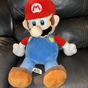 JAKKS Pacific Super Mario Big 20" Jumbo Plush Action Figure